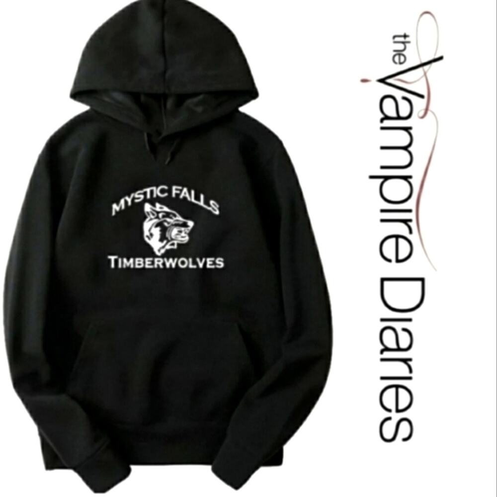 NWT Large Glow-In-The-Dark TVD The Vampire Diaries Hoodie
